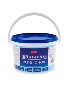 Шпатлёвка латексная, 3,0 кг Brozex