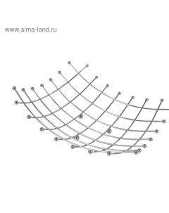 Фруктовница Trina, размер 35х35х11 см Regent inox