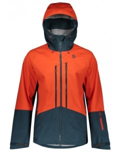 Куртка горнолыжная Jacket Explorair 3L Tangerine Orange/Nightfall Blue Scott