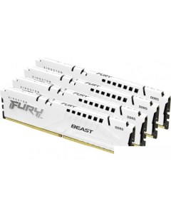 Оперативная память FURY Beast 4x32ГБ DDR5 5200 МГц KF552C40BWK4-128 Kingston