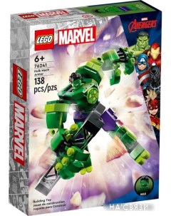 Конструктор Marvel Super Heroes 76241 Халк: робот Lego