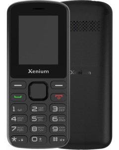 Кнопочный телефон Xenium X170 (черный)