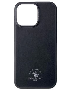 Чехол Santa Barbara Polo & Racquet Club Myron для iPhone 15 (черный) Sbprc