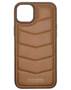 Чехол Santa Barbara Polo & Racquet Club Clyde для iPhone 15 (коричневый) Sbprc