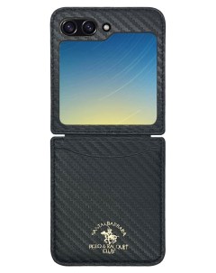 Чехол Santa Barbara Polo & Racquet Club Kent для Samsung Galaxy Z Flip 5 (черный) Sbprc