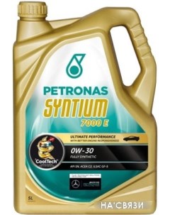 Моторное масло Syntium 7000 E 0W-30 5л Petronas