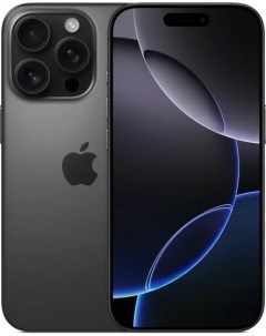 Смартфон iPhone 16 Pro Max 512GB (черный титан) Apple