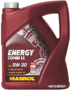 Моторное масло ENERGY COMBI LL 5W-30 5л Mannol