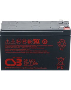 Аккумулятор для ИБП CSB GP1272 F2 (12В/7.2 А·ч) Csb battery