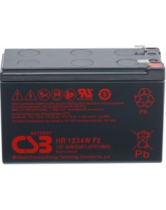 Аккумулятор для ИБП CSB HR1234W F2 (12В/9 А·ч) Csb battery