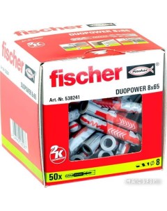 Дюбель универсальный DuoPower 8 x 65 538241 (50 шт) Fischer