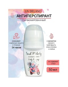 Антиперспирант Lady Courage Soul Melody 50.0 Liv delano