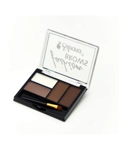 Тени для бровей EYEBROW POWDER Silvana