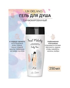 Гель для душа парфюмированный Lady Boss Soul Melody 250.0 Liv delano