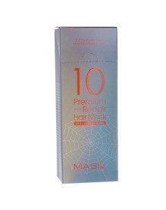 Маска для волос восстанавливающая 10 PREMIUM REPAIR HAIR MASK 12ml*10 Masil