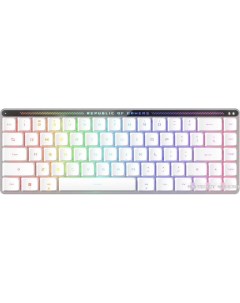 Клавиатура ROG Falchion Moonlight White ( RX Low Profile Red) Asus