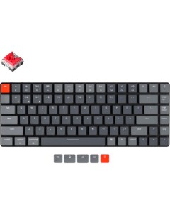 Беспроводная клавиатура K3 V2 RGB K3-E1-RU ( Low Profile Optical Red) Keychron