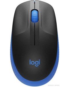 Мышь M191 (черный/синий) Logitech