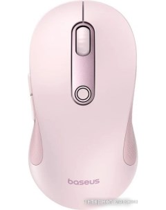 Мышь F02 Ergonomic Wireless Mouse (розовый) Baseus