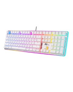 Проводная клавиатура RK918 RGB (белый, RK Red) Royal kludge