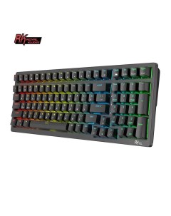 Беспроводная клавиатура RK98 RGB (черный, RK Brown) Royal kludge