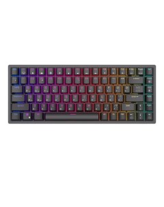 Беспроводная клавиатура RK84 RGB (черный, RK Red) Royal kludge