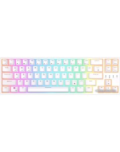 Беспроводная клавиатура RK68 Plus RGB (белый, RK Red) Royal kludge