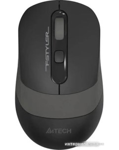 Мышь Fstyler FM10S (серый/черный) A4tech