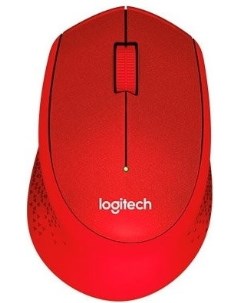 Мышь M330 Silent Plus (красный) [910-004911] Logitech