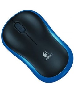 Мышь M185 (черный/синий) Logitech