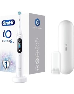 Электрическая зубная щетка iO 8 (белый, 1 насадка) Oral-b