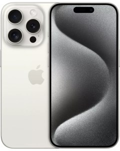 Смартфон iPhone 15 Pro 128GB (белый титан) Apple