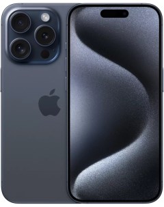 Смартфон iPhone 15 Pro 256GB (синий титан) Apple