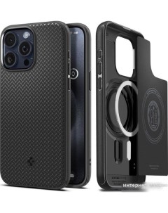 Чехол для телефона Mag Armor (MagFit) для iPhone 15 Pro ACS06736 (черный) Spigen