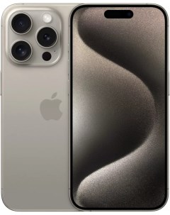 Смартфон iPhone 15 Pro 256GB (природный титан) Apple