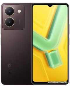 Смартфон Y27s 8GB/256GB международная версия (черный бургунди) Vivo