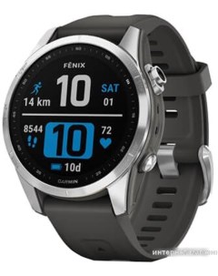 Умные часы Fenix 7S 42 мм (серебристый/графитовый) Garmin