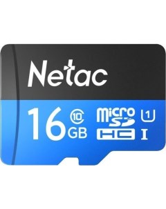 Карта памяти P500 Standard 16GB NT02P500STN-016G-R (с адаптером) Netac