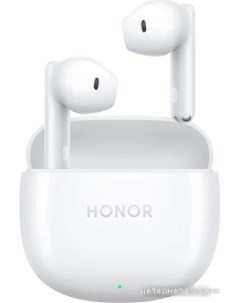 Наушники Earbuds X6 (белый, международная версия) Honor