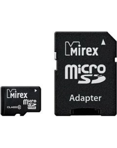 Карта памяти microSDHC UHS-I (Class 10) 32GB + адаптер [13613-ADSUHS32] Mirex