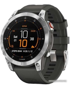 Умные часы Epix Gen 2 (cланцевая сталь/черный) Garmin