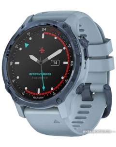 Умные часы Descent Mk2s (минеральный синий/морская волна) Garmin