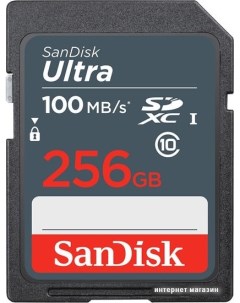 Карта памяти Ultra SDXC SDSDUNR-256G-GN3IN 256GB Sandisk