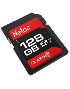 Карта памяти SDXC 128GB U1/C10 P600 Netac