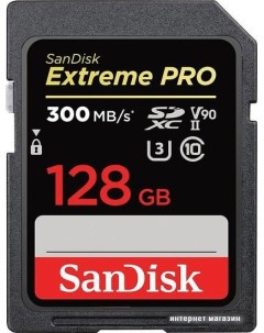 Карта памяти Extreme PRO SDXC SDSDXDK-128G-GN4IN 128GB Sandisk