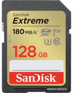 Карта памяти Extreme SDXC SDSDXVA-128G-GNCIN 128GB Sandisk