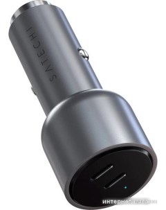 Автомобильное зарядное 40W Dual USB-C PD Car Charger ST-U2C40CCM Satechi