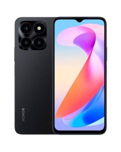 Смартфон X6a 4GB/128GB международная версия (полночный черный) Honor