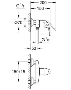 Смеситель Euroeco 32740000 Grohe