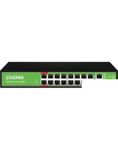 Неуправляемый коммутатор DSP216F-1G-1C-R300 Digma